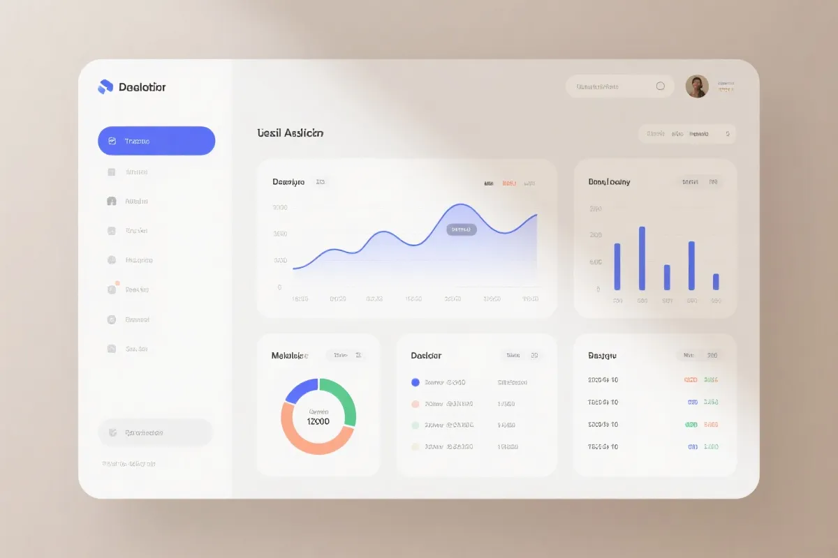 数据分析与可视化示意图