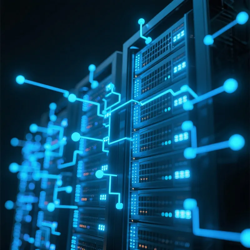 极速网络节点示意